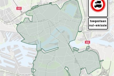 Grenzen zero emissie zone Rotterdam bekend