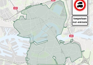 Grenzen zero emissie zone Rotterdam bekend