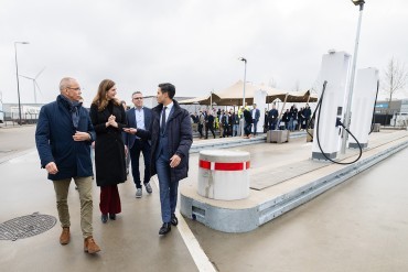 Tweede Lidl laadplein geopend in Oosterhout
